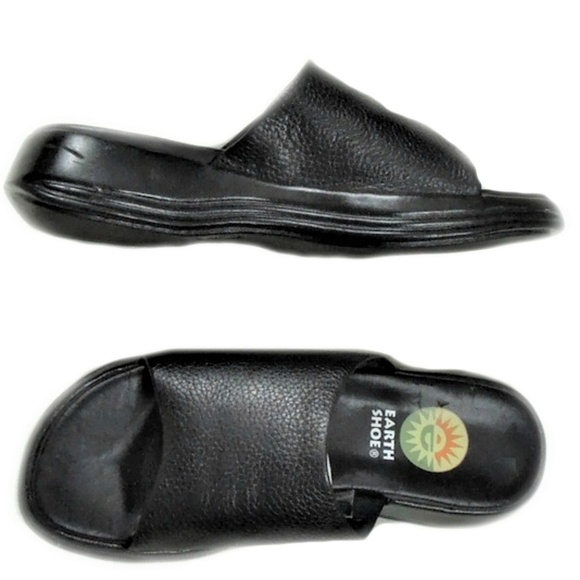 earth shoes black